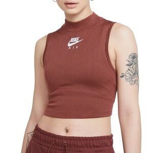 Nike Air Sportswear Rib Crop Top